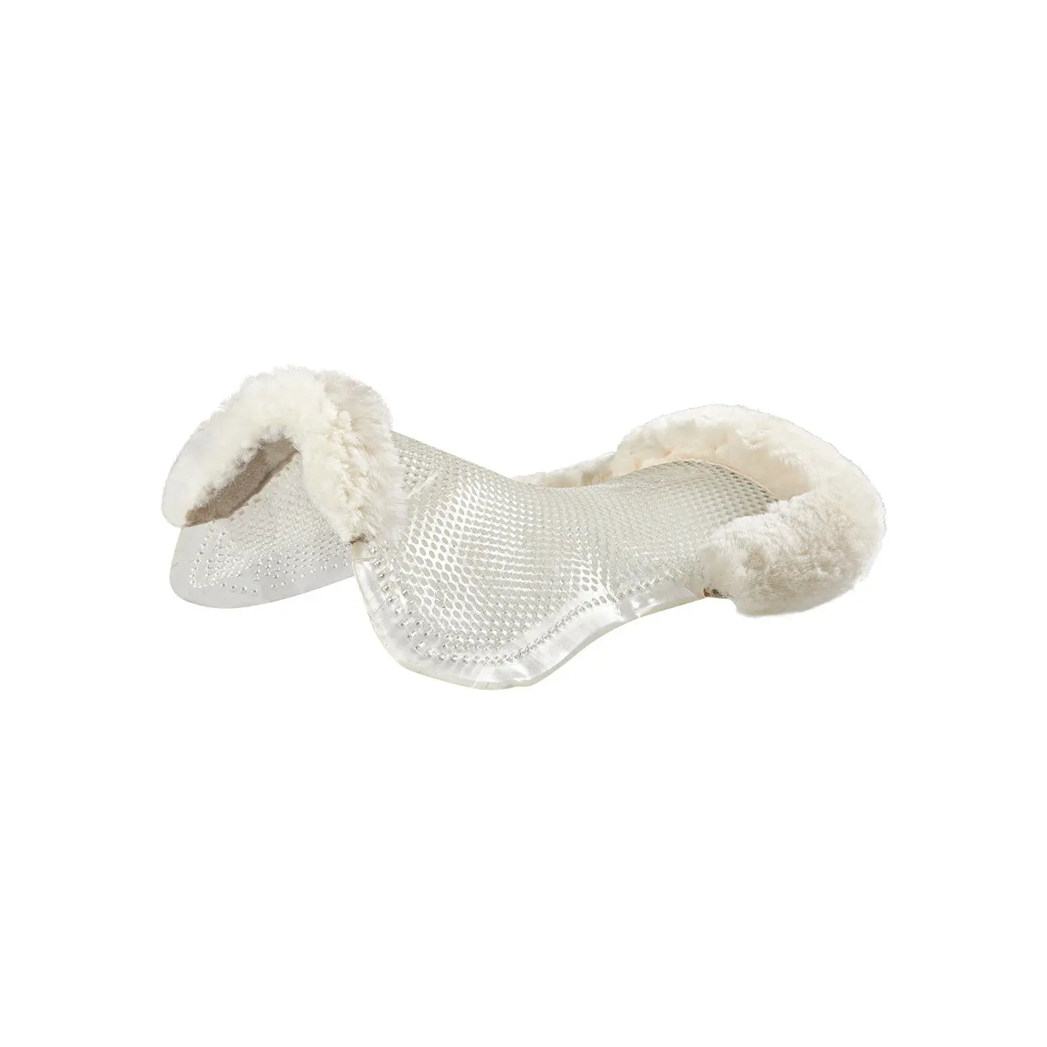 Acavallo Active Pony Gel Pad Cut Out 1/2 Sheepskin Edge Just Gel
