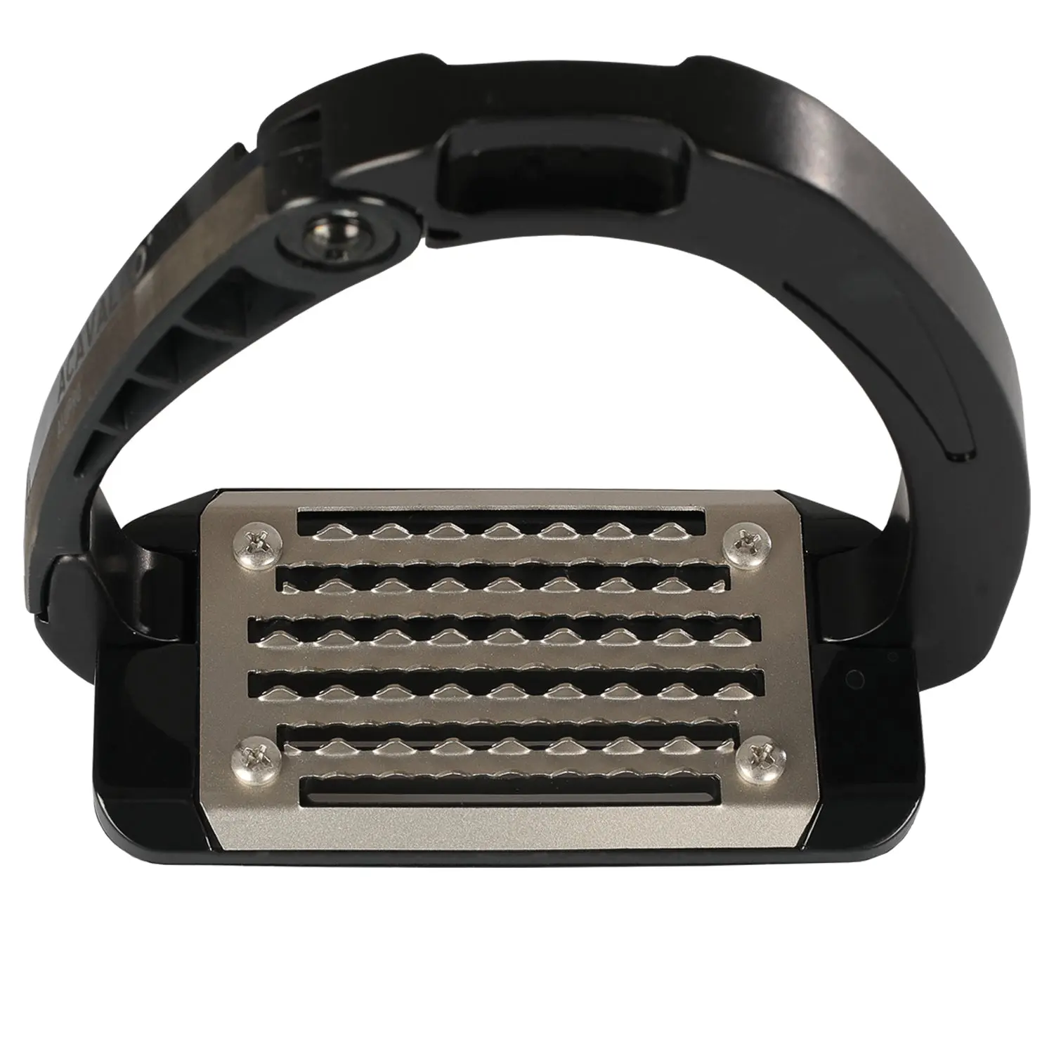Acavallo Arena AluPro Adults Black Safety Stirrups - Image 6