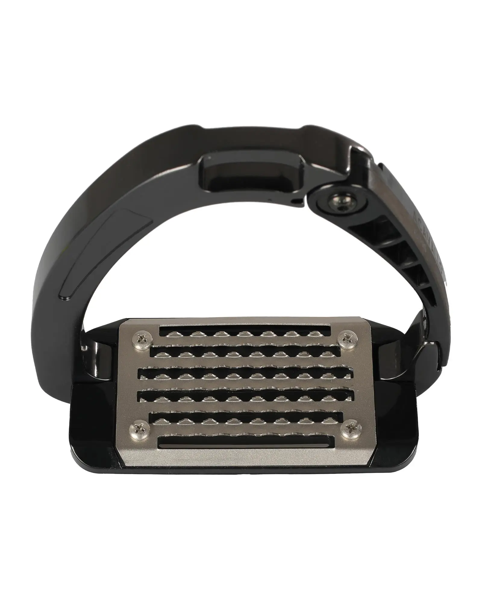 Acavallo Arena AluPro Adults Charcoal Safety Stirrups - Image 8