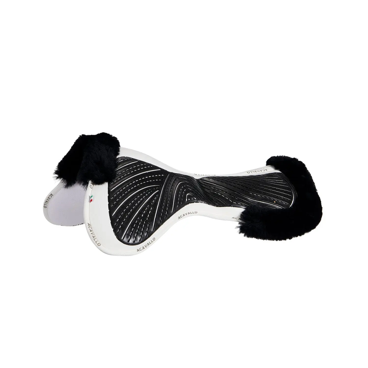 Acavallo Close Contact Gel & Memory Foam 1/2 Pad With Sheepskin - Image 10