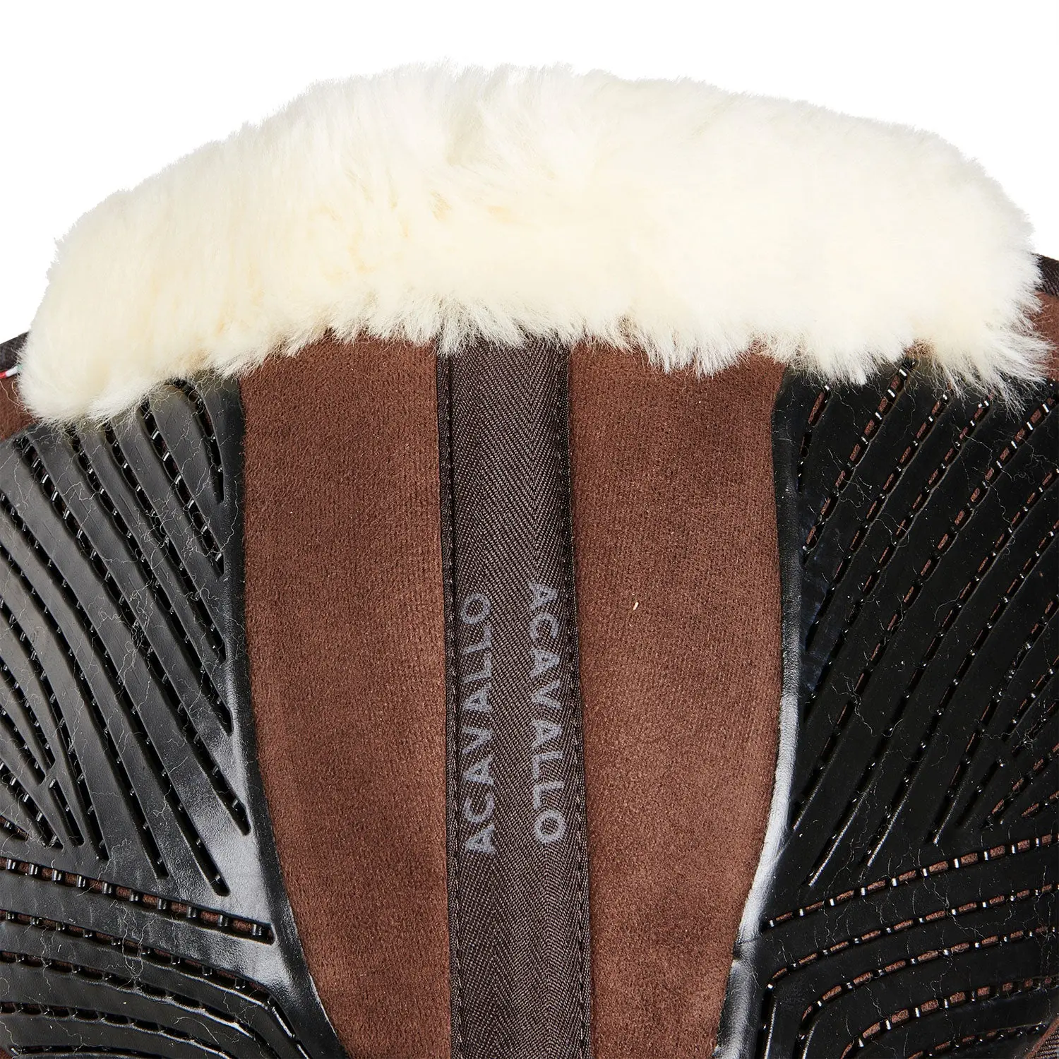 Acavallo Close Contact Gel & Memory Foam 1/2 Pad With Sheepskin - Image 29