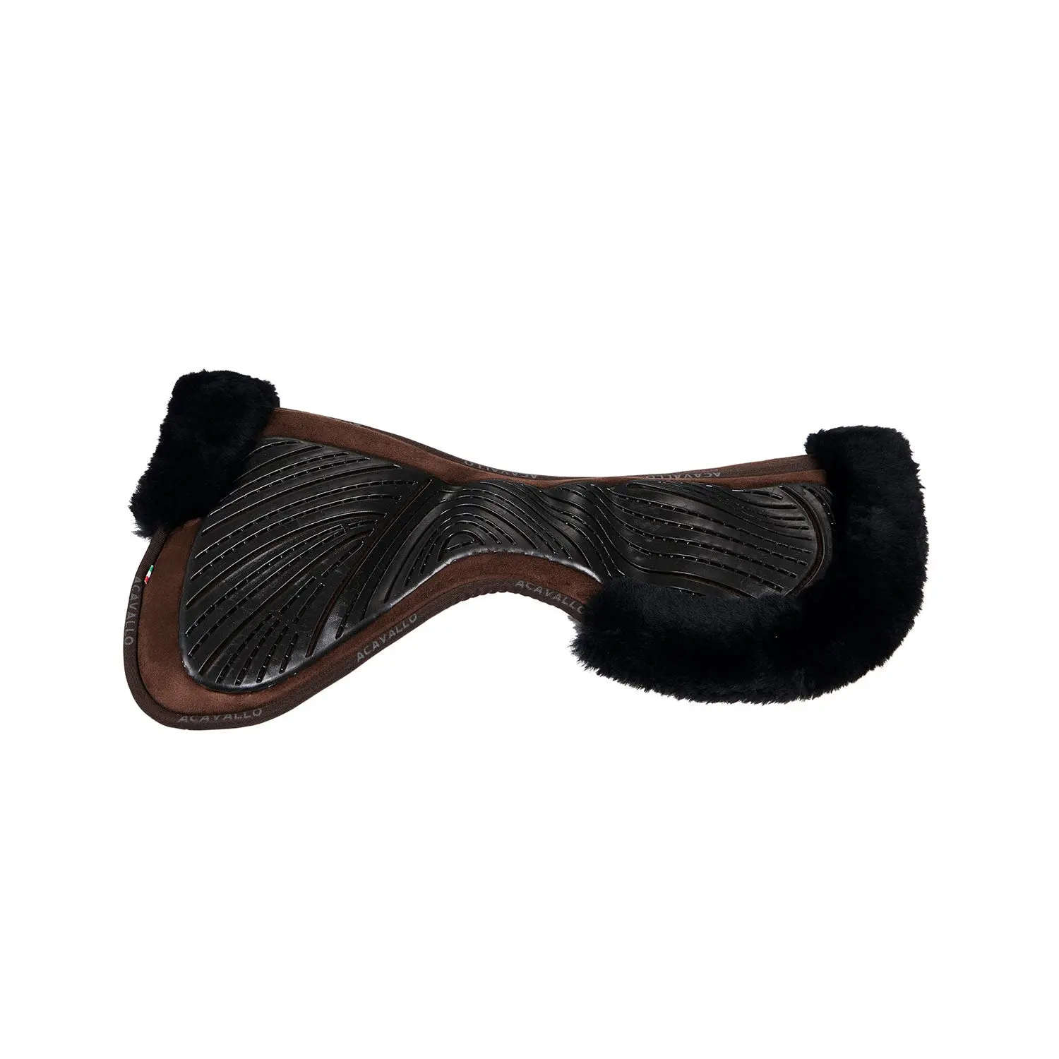 Acavallo Close Contact Gel & Memory Foam 1/2 Pad With Sheepskin - Image 35