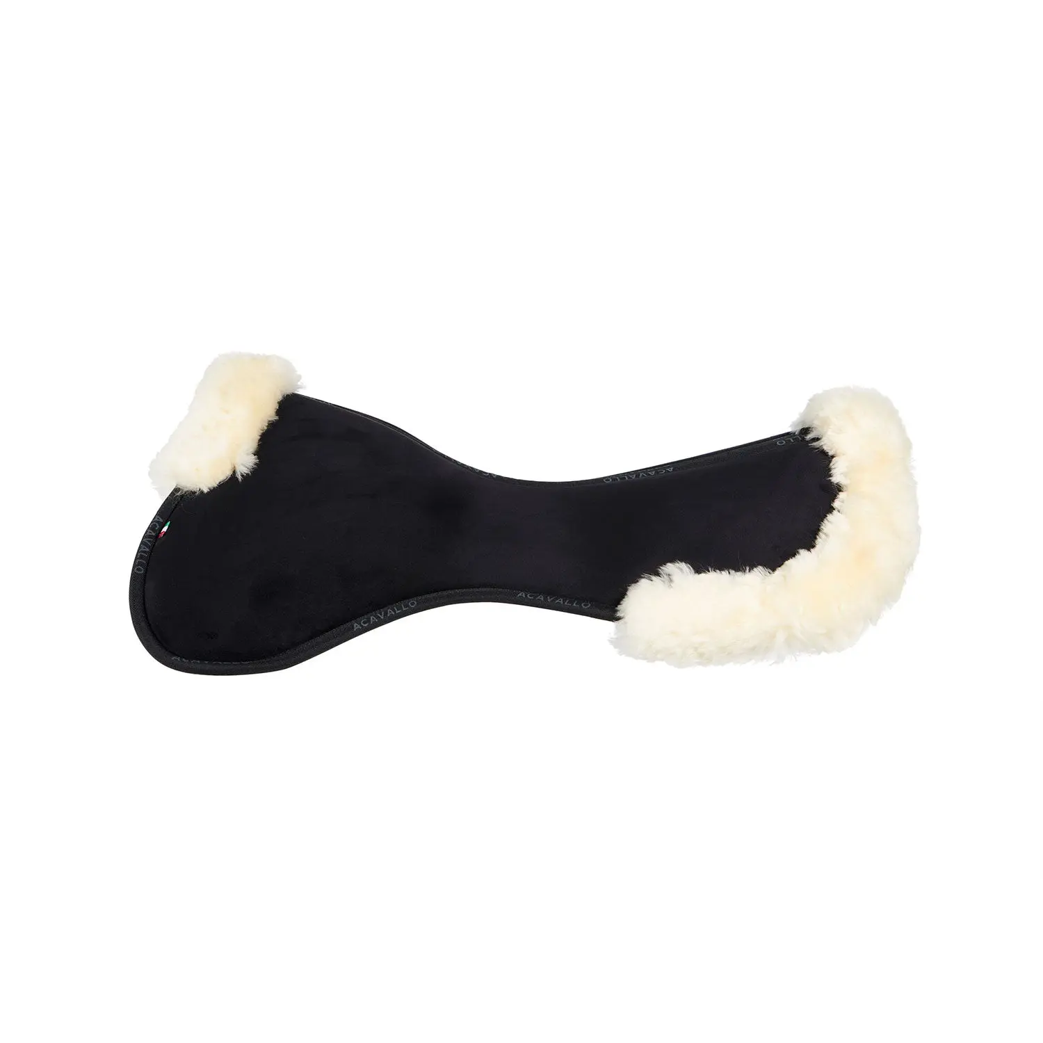 Acavallo Close Contact Memory Foam 1/2 Pad With Sheepskin - Image 47
