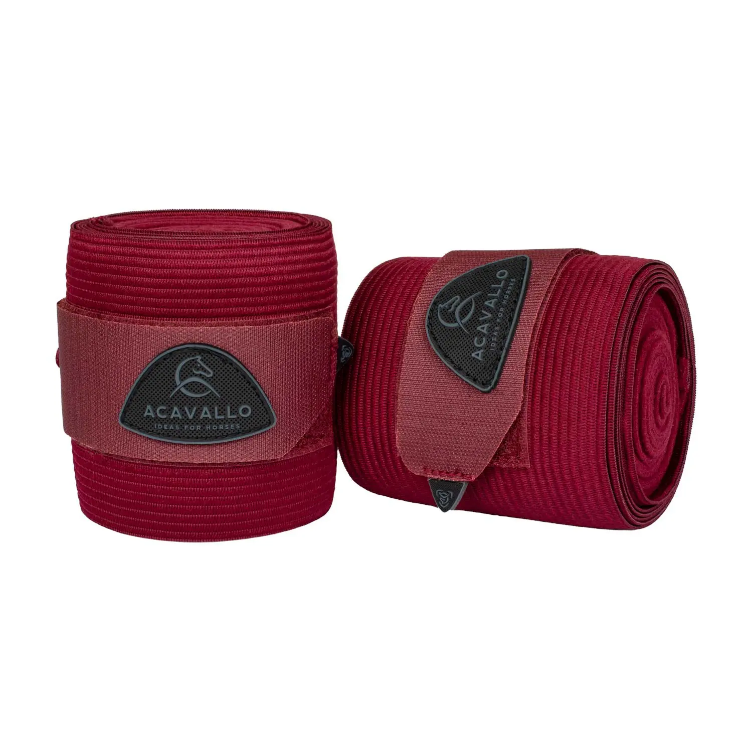 Acavallo Elastic & Fleece Bandages - Pair - Image 3