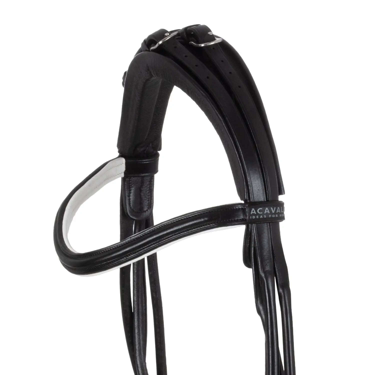 Acavallo Fornarina Rolled Leather Bridle - Image 14