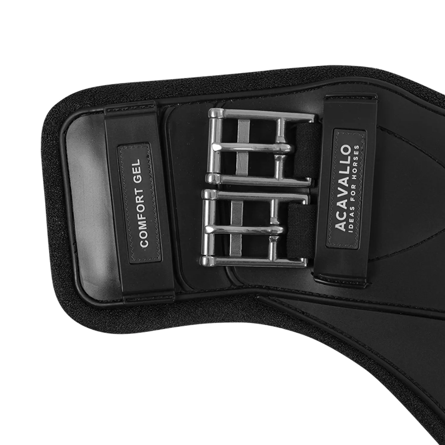 Acavallo Gel & Pvc Short Studguard Girth S/S Buckles - Image 5