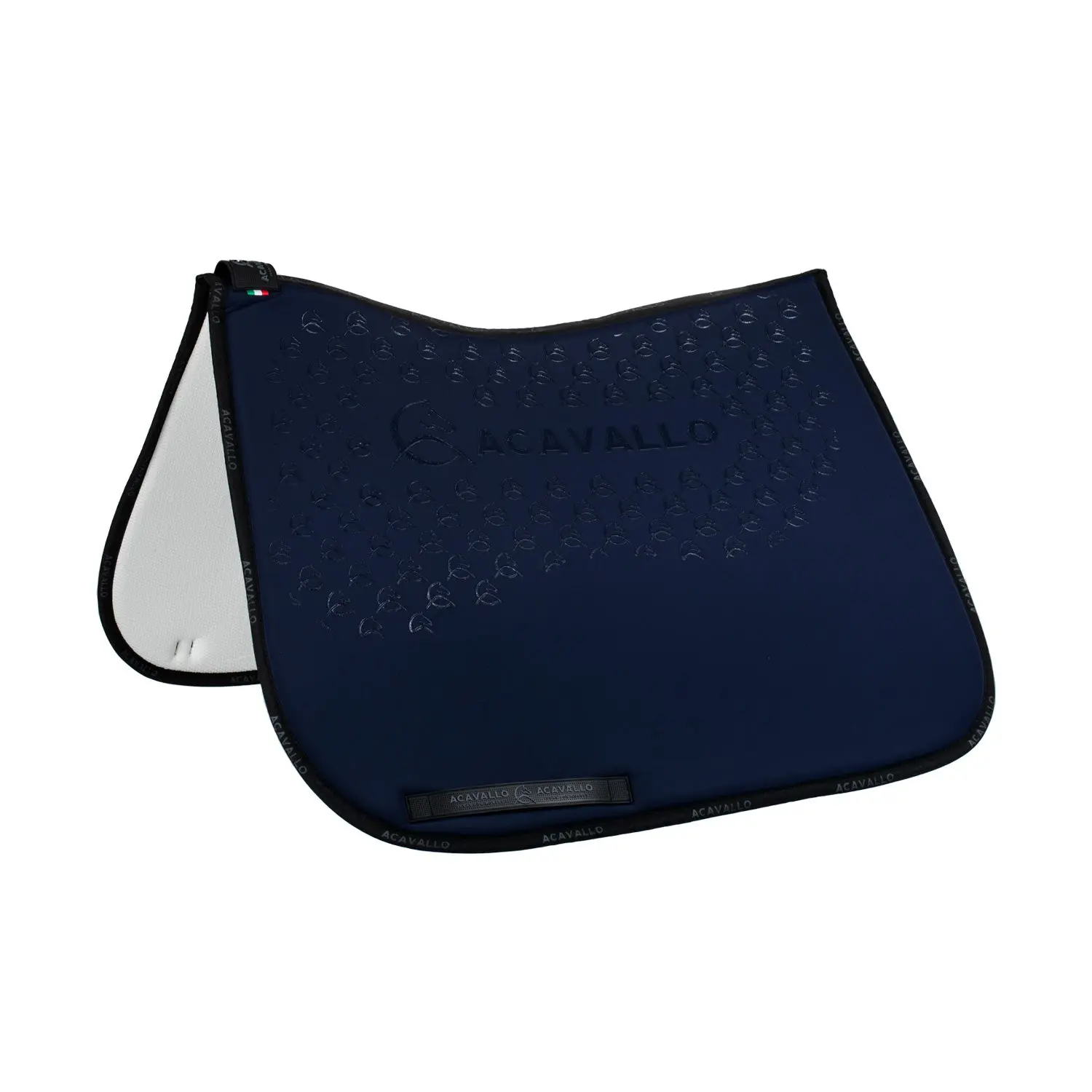 Acavallo Lycra Dressage Pad With Gel Grip & Bamboo Fibre Underside - Image 12
