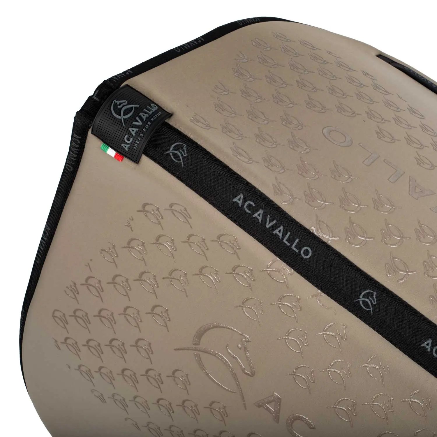 Acavallo Lycra Dressage Pad With Gel Grip & Bamboo Fibre Underside - Image 64