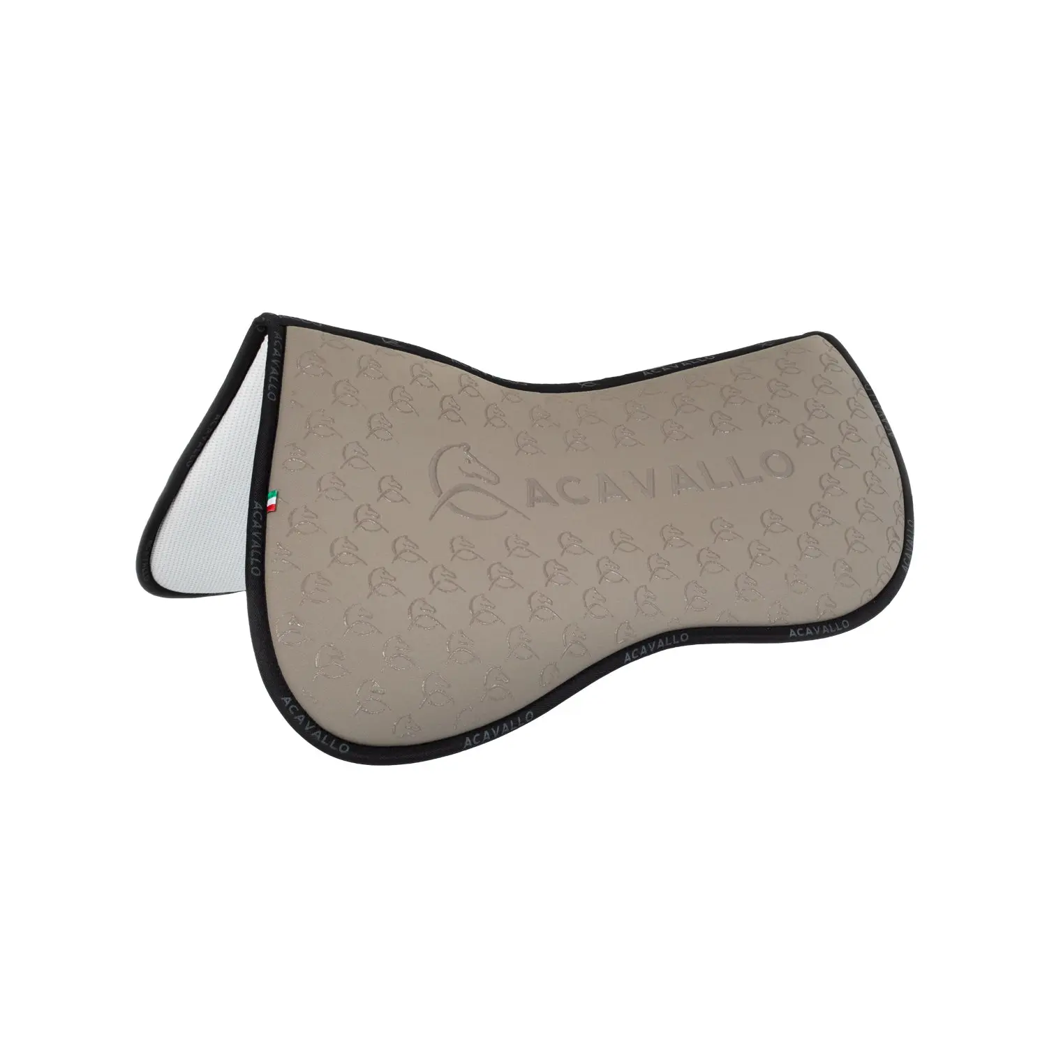 Acavallo Lycra & Memory Foam Half Pad With /Bamboo Fibre Underside