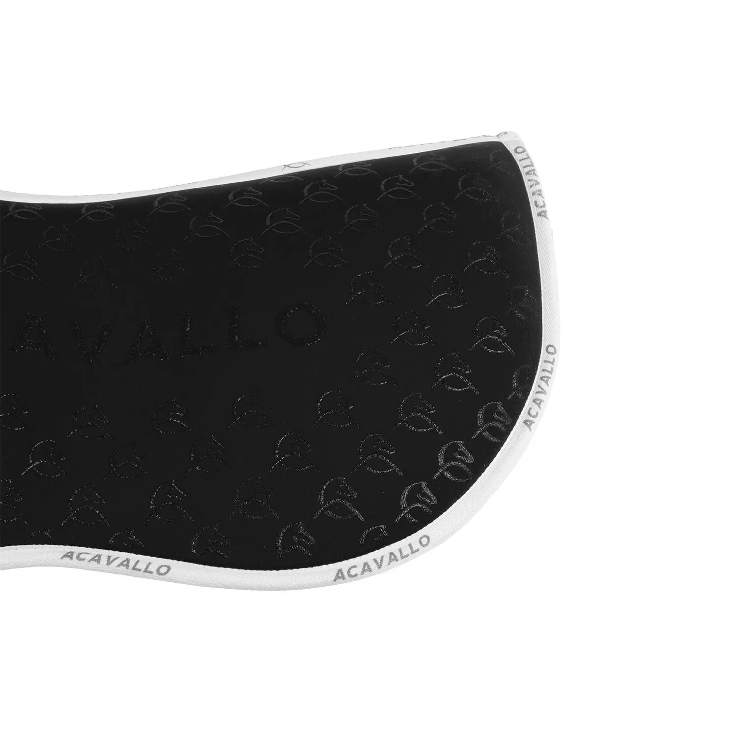 Acavallo Lycra & Memory Foam Half Pad With /Bamboo Fibre Underside - Image 10