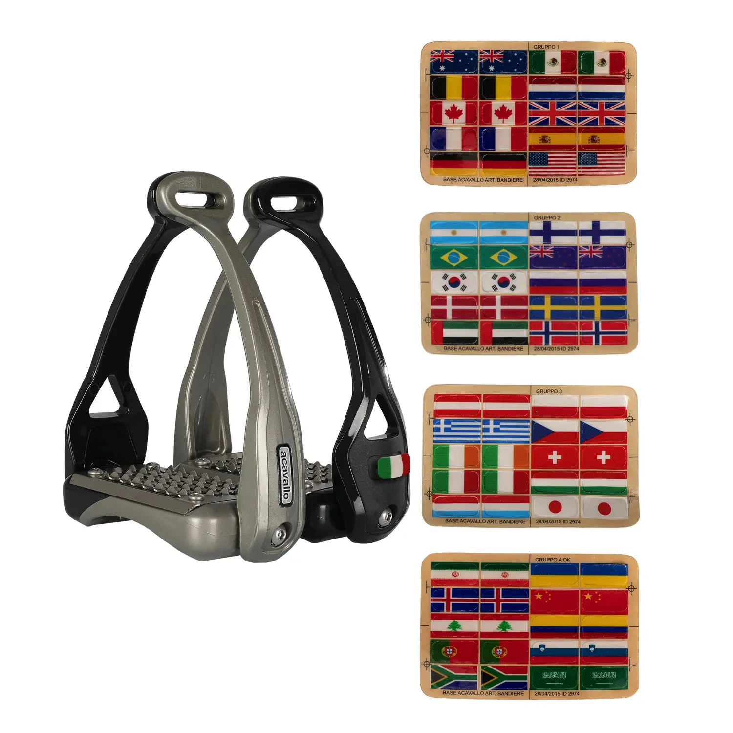 Acavallo Black Opera Stirrups - Image 9
