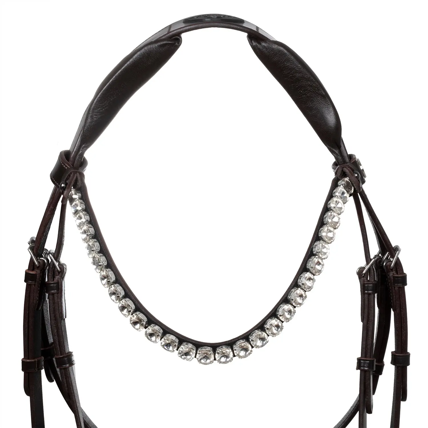 Acavallo Ophelia Straight Noseband Anatomic Leather Bridle - Image 28