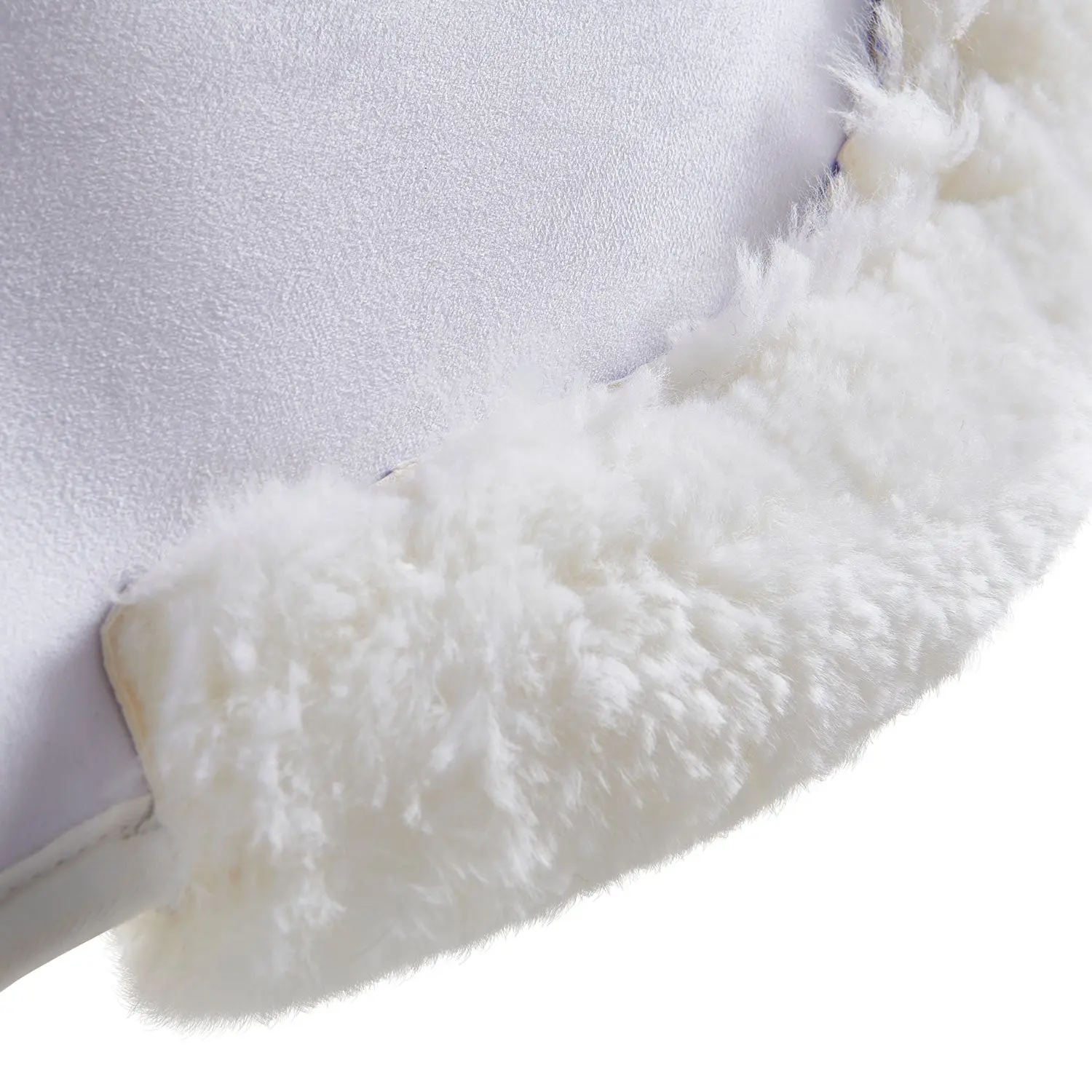 Acavallo Pocket & Memory Foam Half Pad With Riser s Full Sheepskin - Image 5