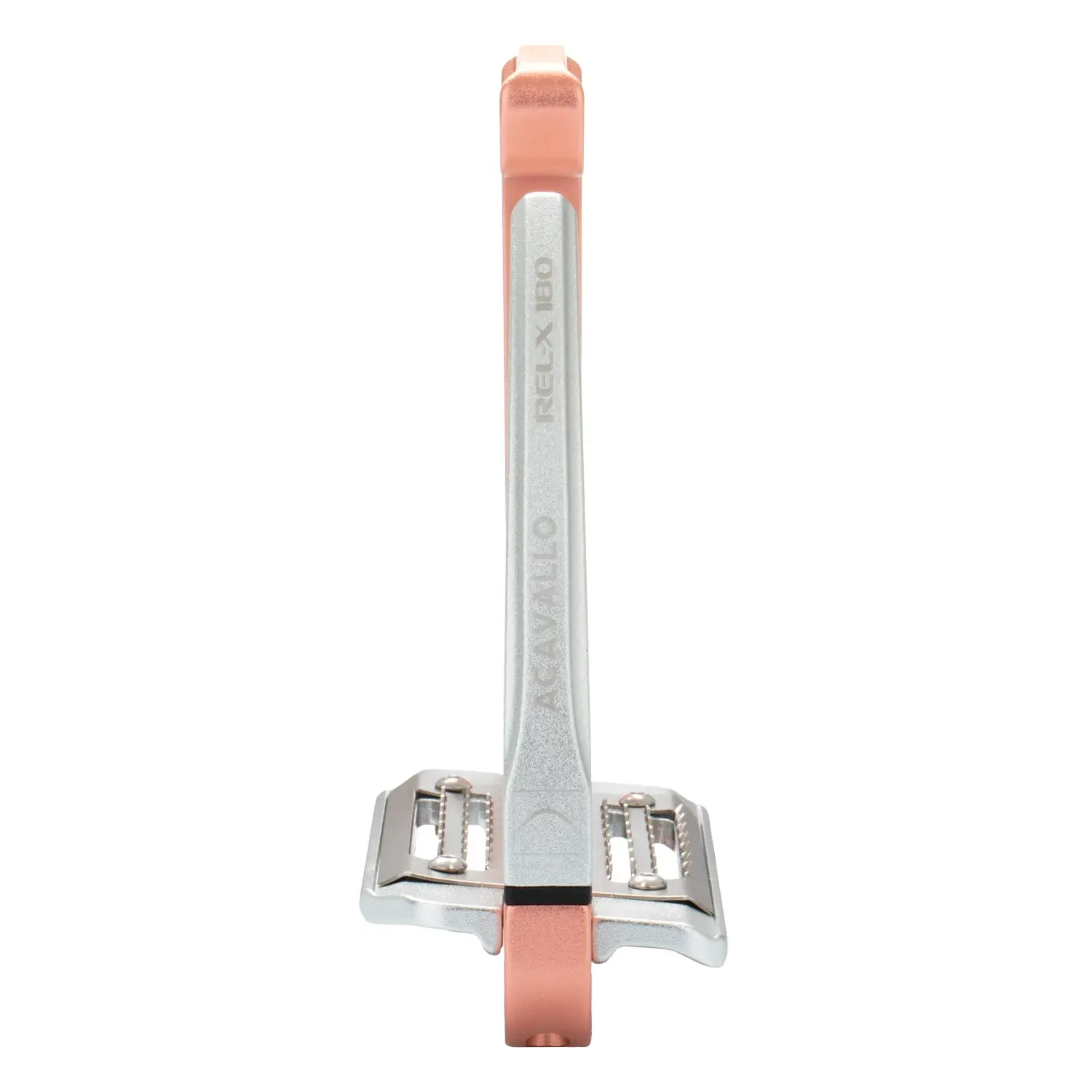 Acavallo Rel-X 180 Stirrup With Alu 180° Arm- Antique Rose - Image 2