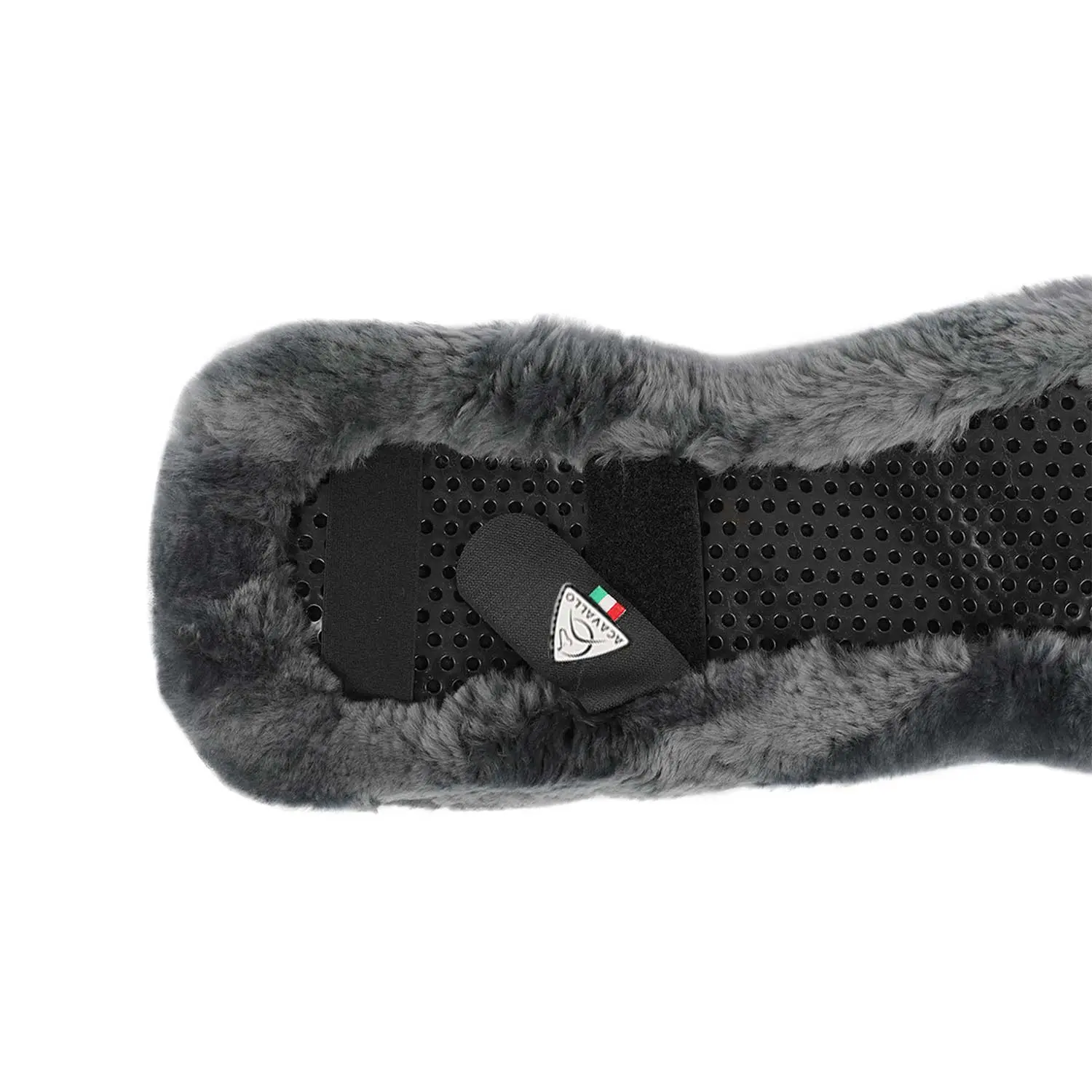 Acavallo Shaped Gel Short Sheepskin Girth Cover - Image 12