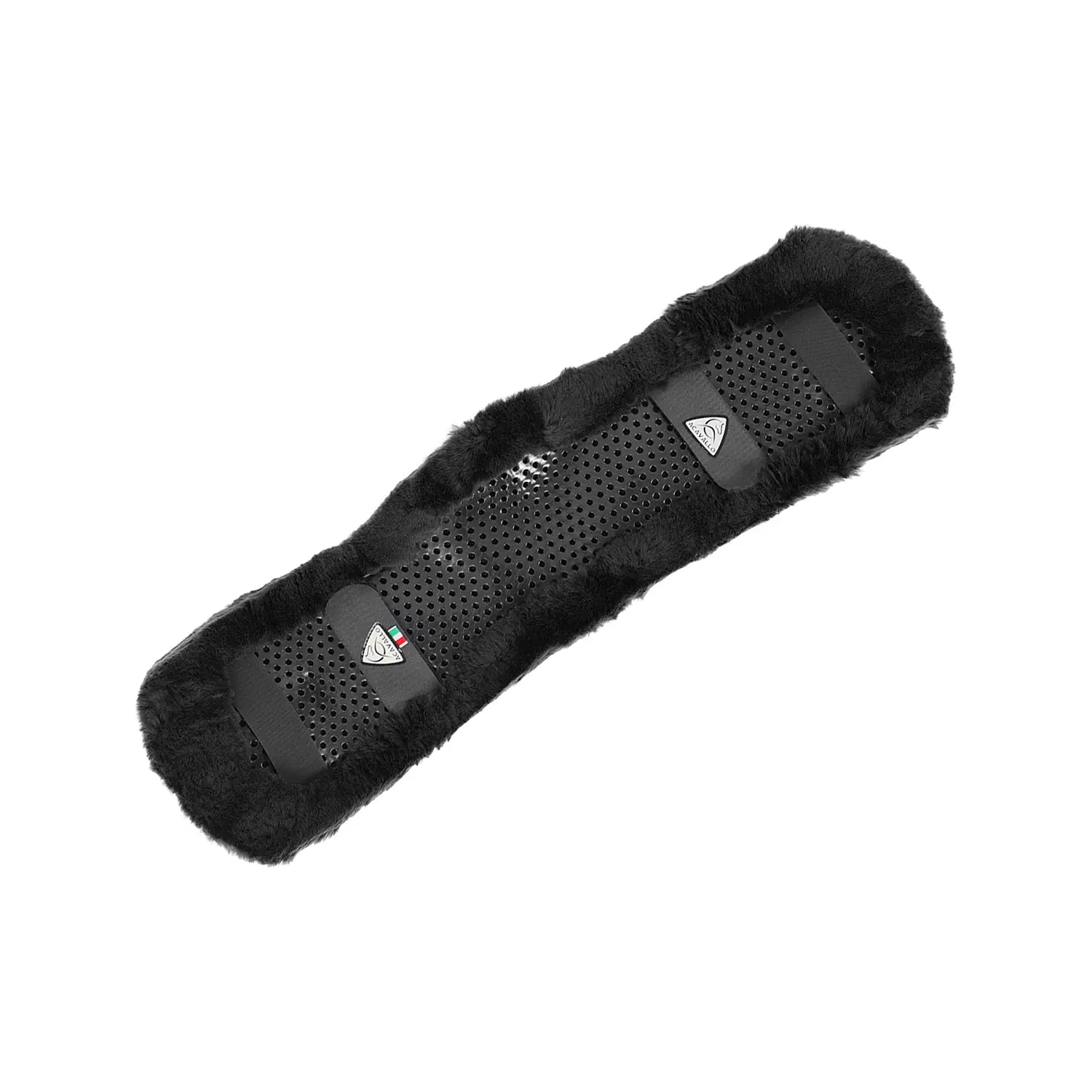 Acavallo Shaped Gel Short Sheepskin Girth Cover - Image 18