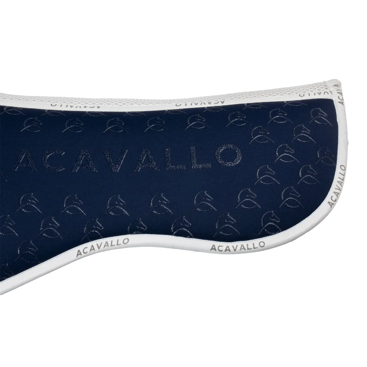 Acavallo Spine Free Lycra & Memory Foam 1/2 Pad Dressage With Silicon Grip & Bamboo - Image 21