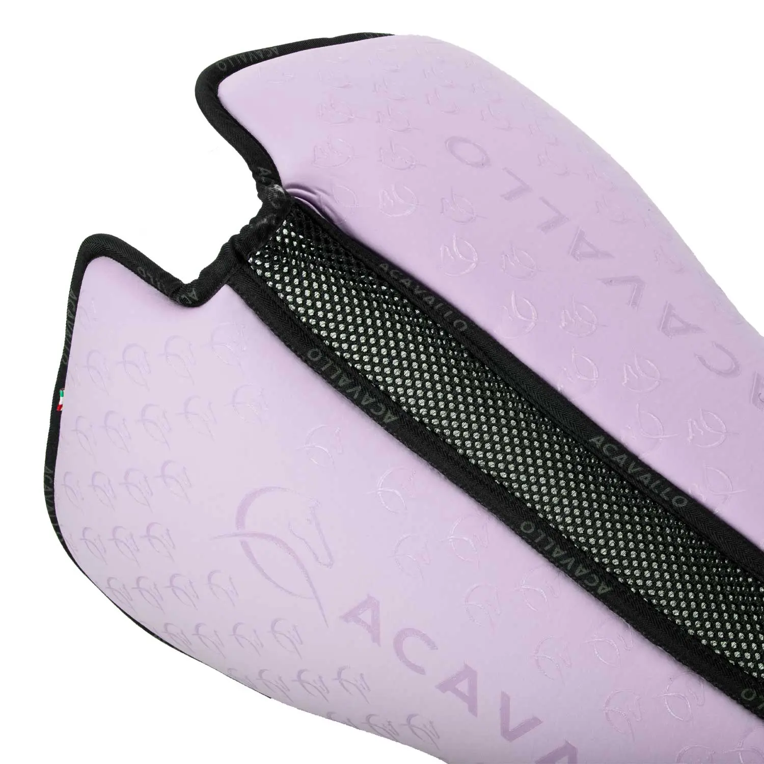 Acavallo Spine Free Lycra & Memory Foam 1/2 Pad Dressage With Silicon Grip & Bamboo - Image 24