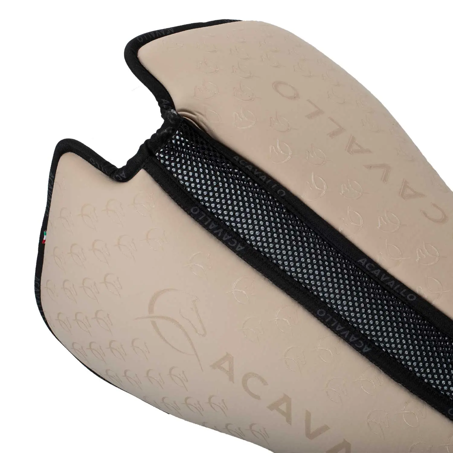Acavallo Spine Free Lycra & Memory Foam 1/2 Pad Dressage With Silicon Grip & Bamboo - Image 44