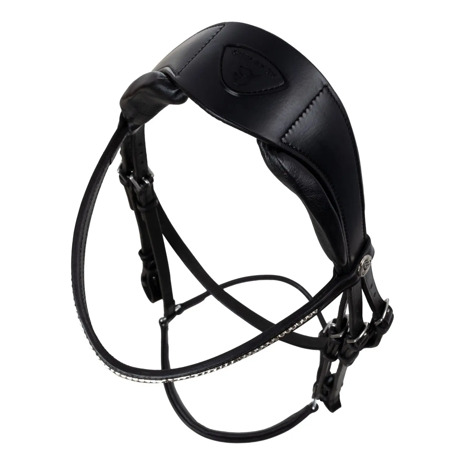 Acavallo Venere Drop Noseband Anatomic Leather Bridle - Image 9
