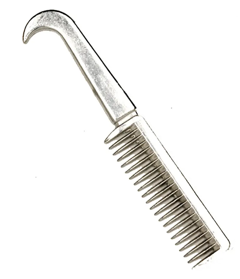 Equisential Aluminium Hoofpick Pulling Comb prepacked