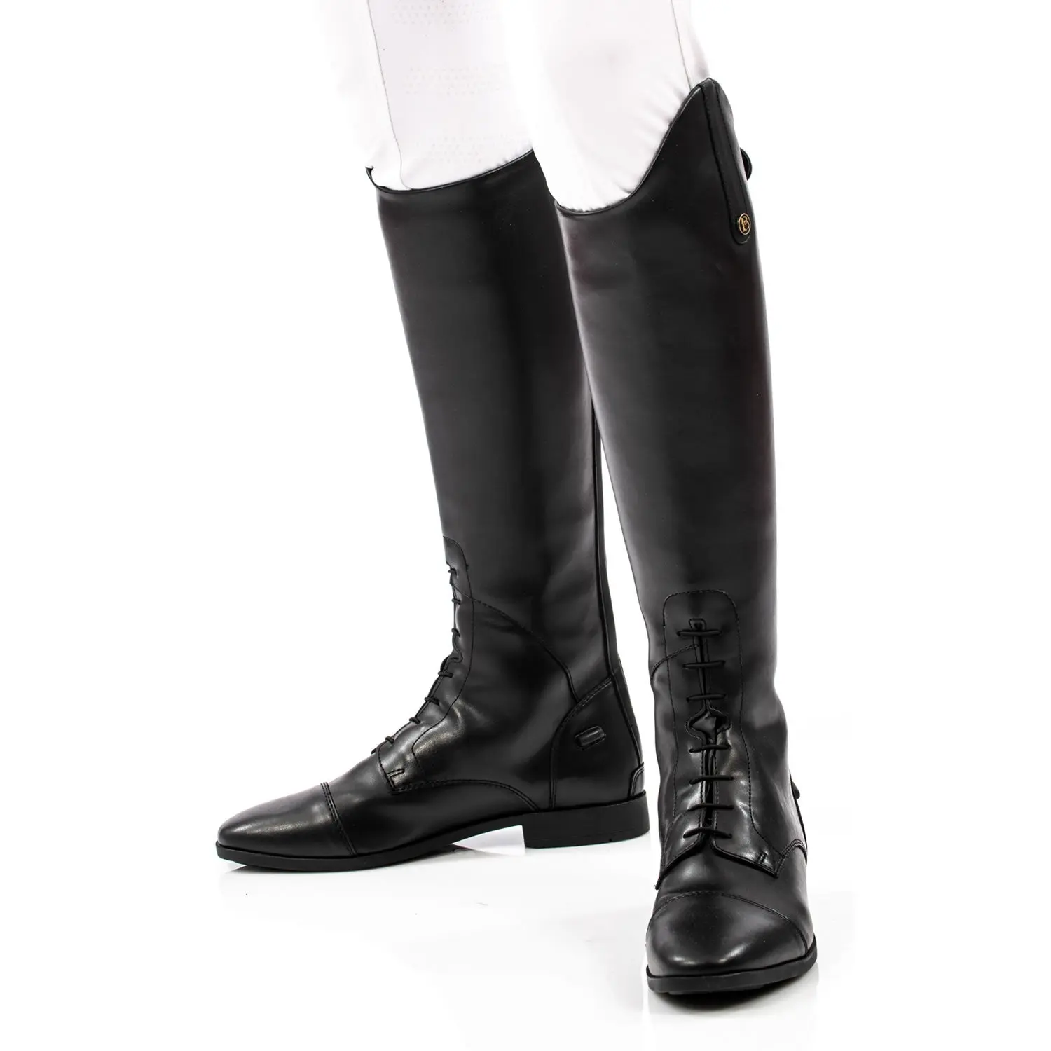 Brogini Albareto Easy-Care Black Long Field Boots - UK 7.5 (Euro 41) | Slim - Image 12