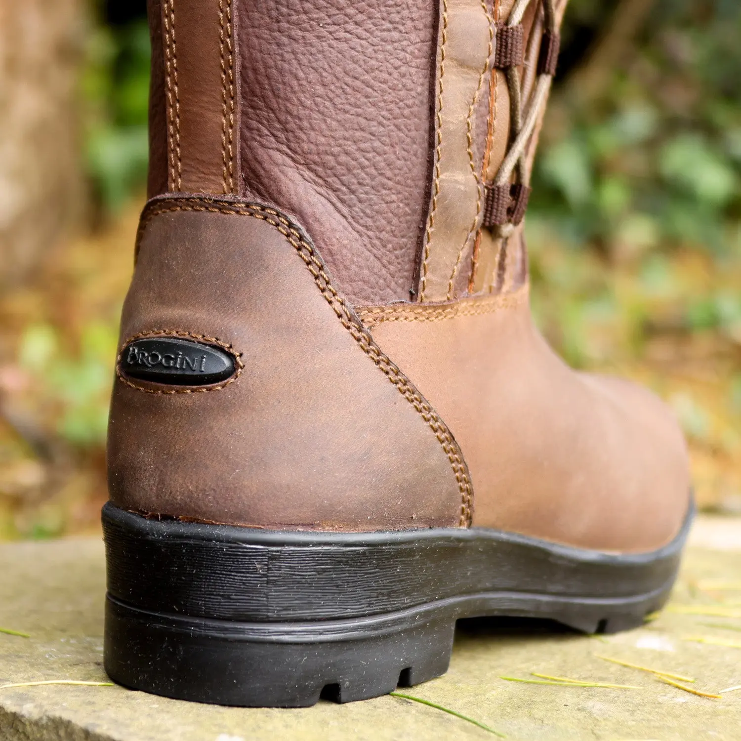 Brogini Wb168 Tetbury Ankle Country Boots Brown - Image 4