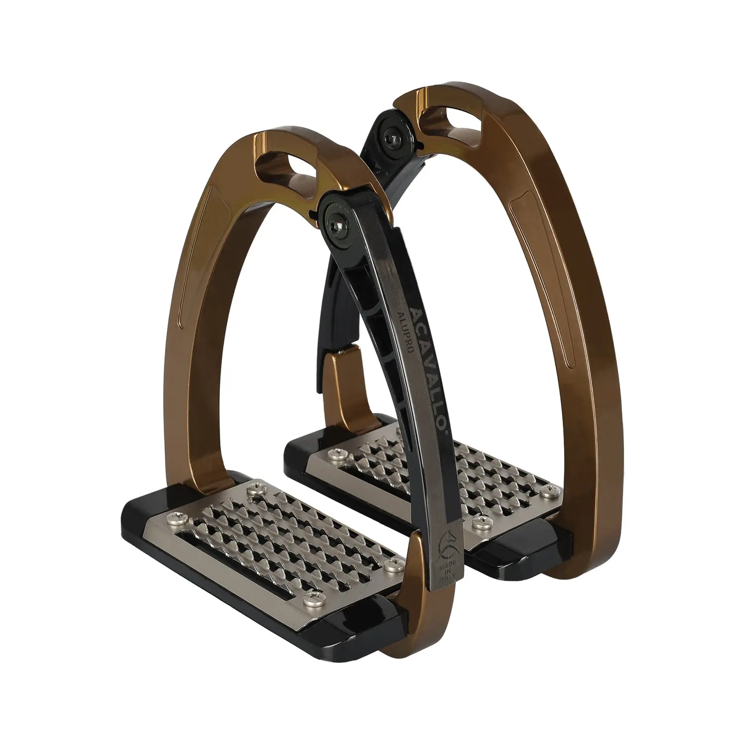 Acavallo Bronze Arena Alupro Stirrup - Image 7