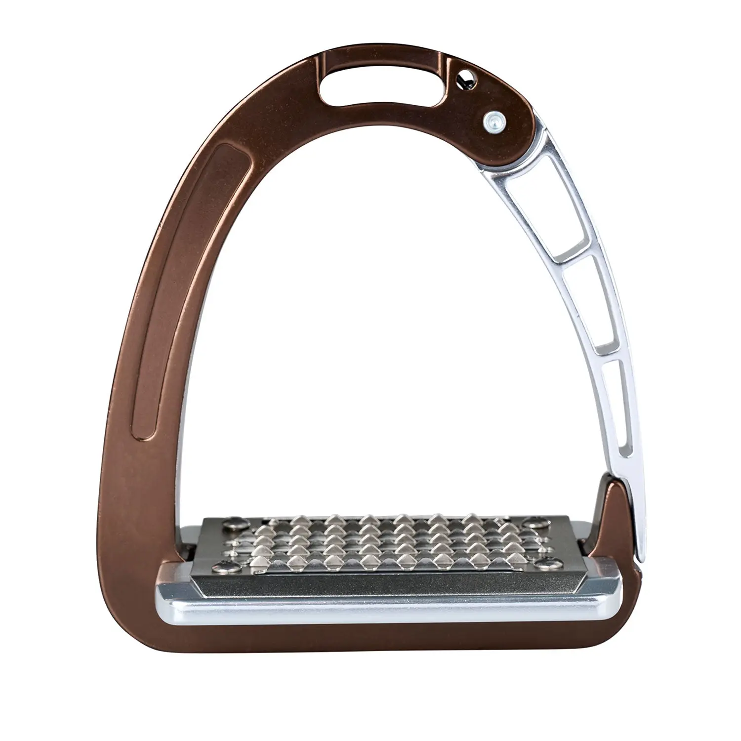 Acavallo Brown Arena Aluplus Stirrup Junior (Footbed 10.5cm) - Image 2