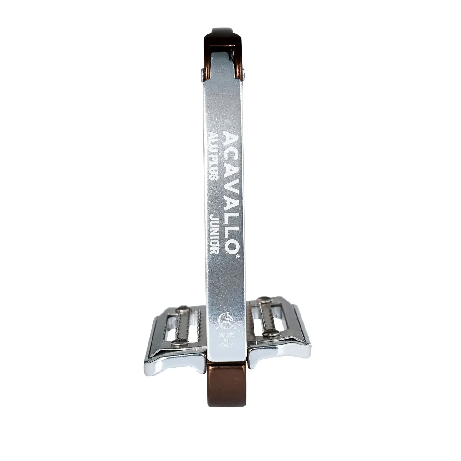 Acavallo Brown Arena Aluplus Stirrup Junior (Footbed 10.5cm) - Image 3