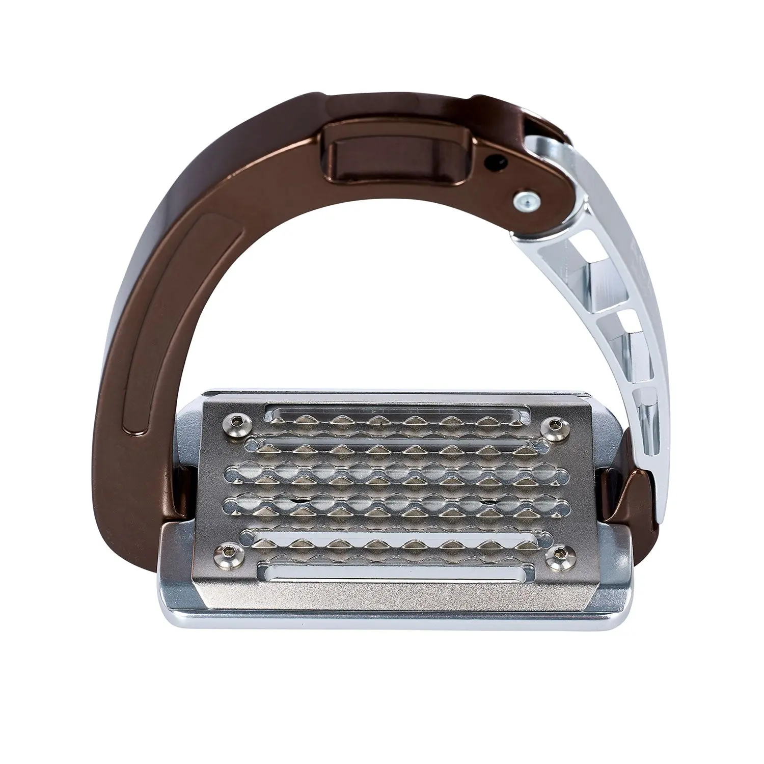 Acavallo Brown Arena Aluplus Stirrup Junior (Footbed 10.5cm) - Image 5