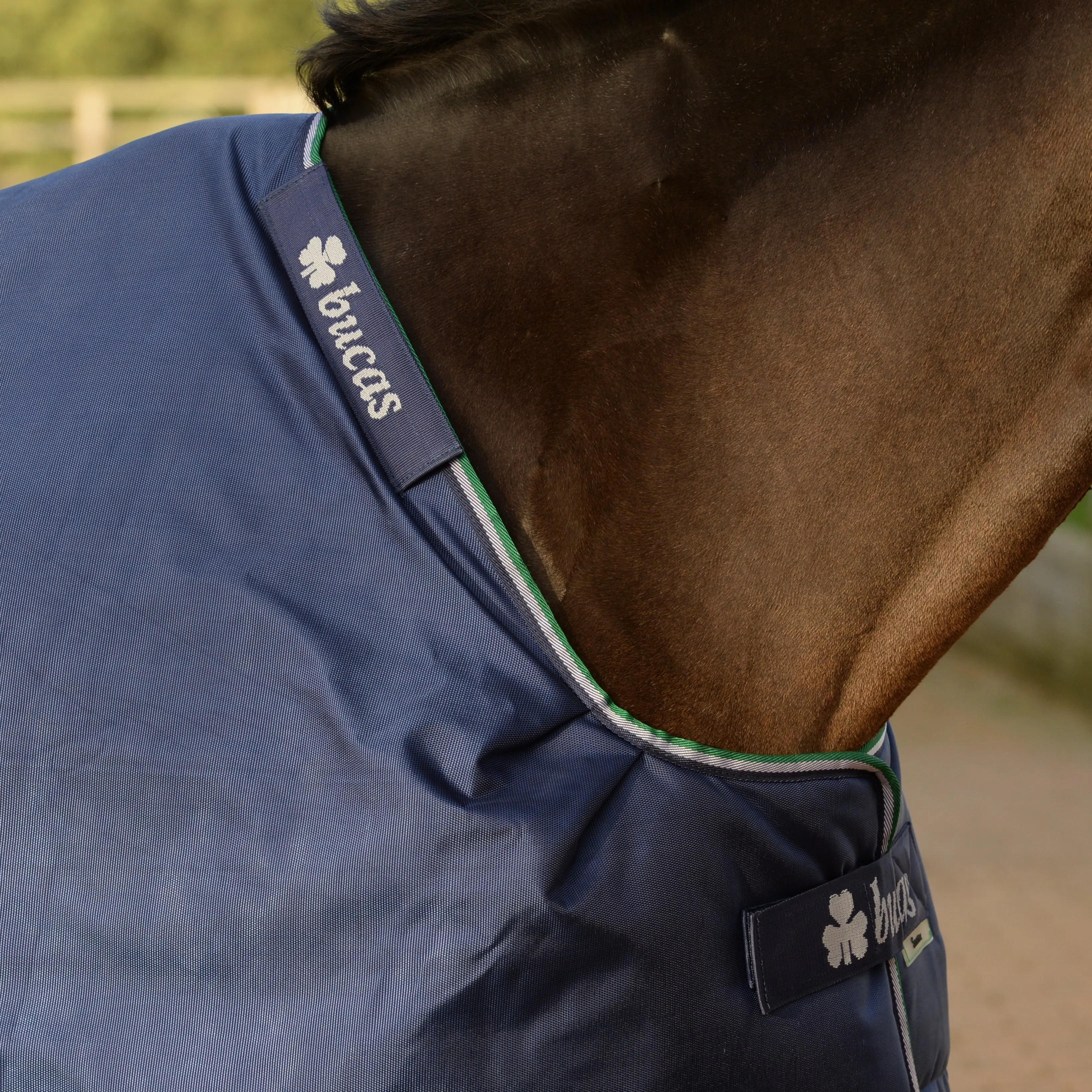 Bucas Smartex Rain Pony Rug Blue - Image 6