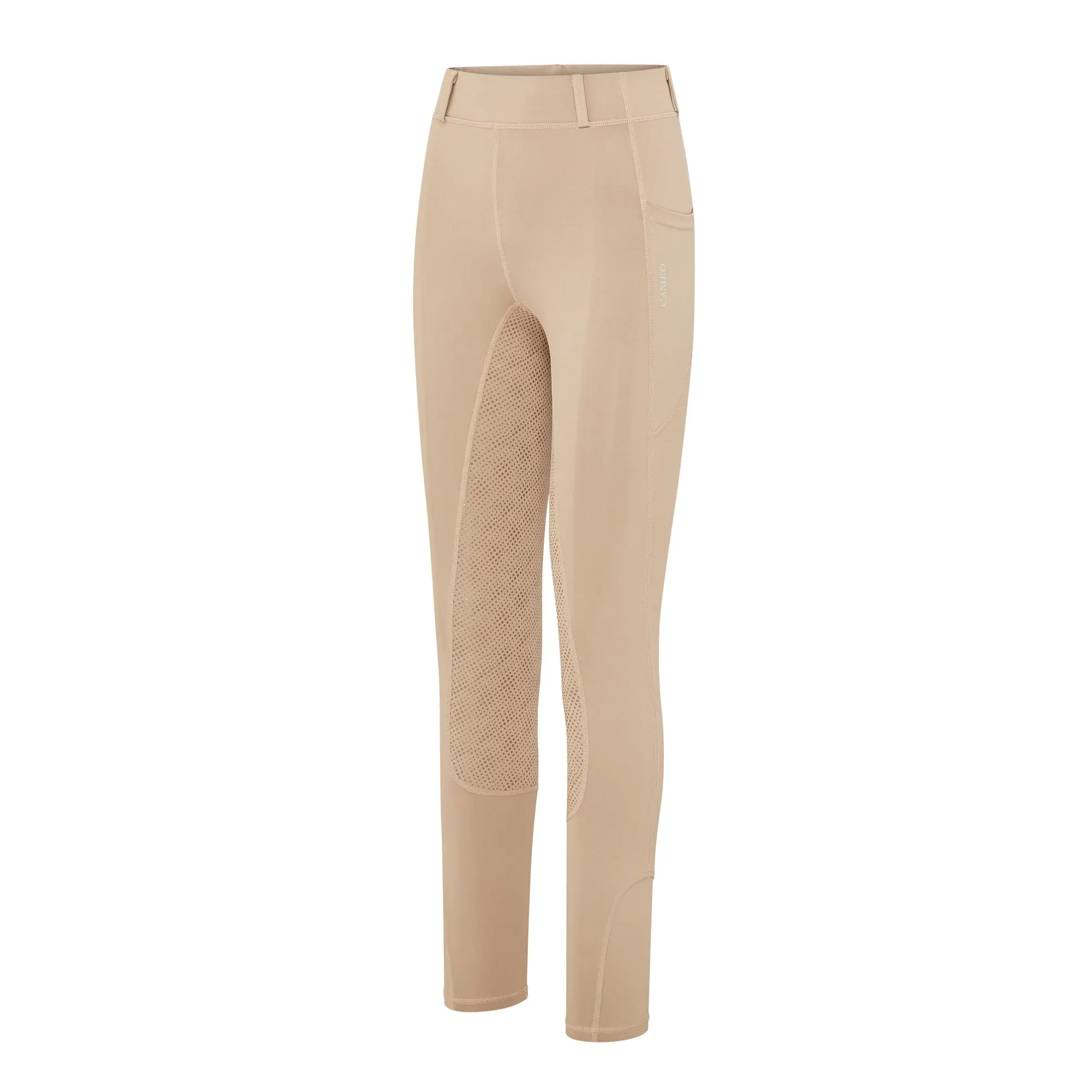 Cameo Equine Beige Performance Tights - Image 3