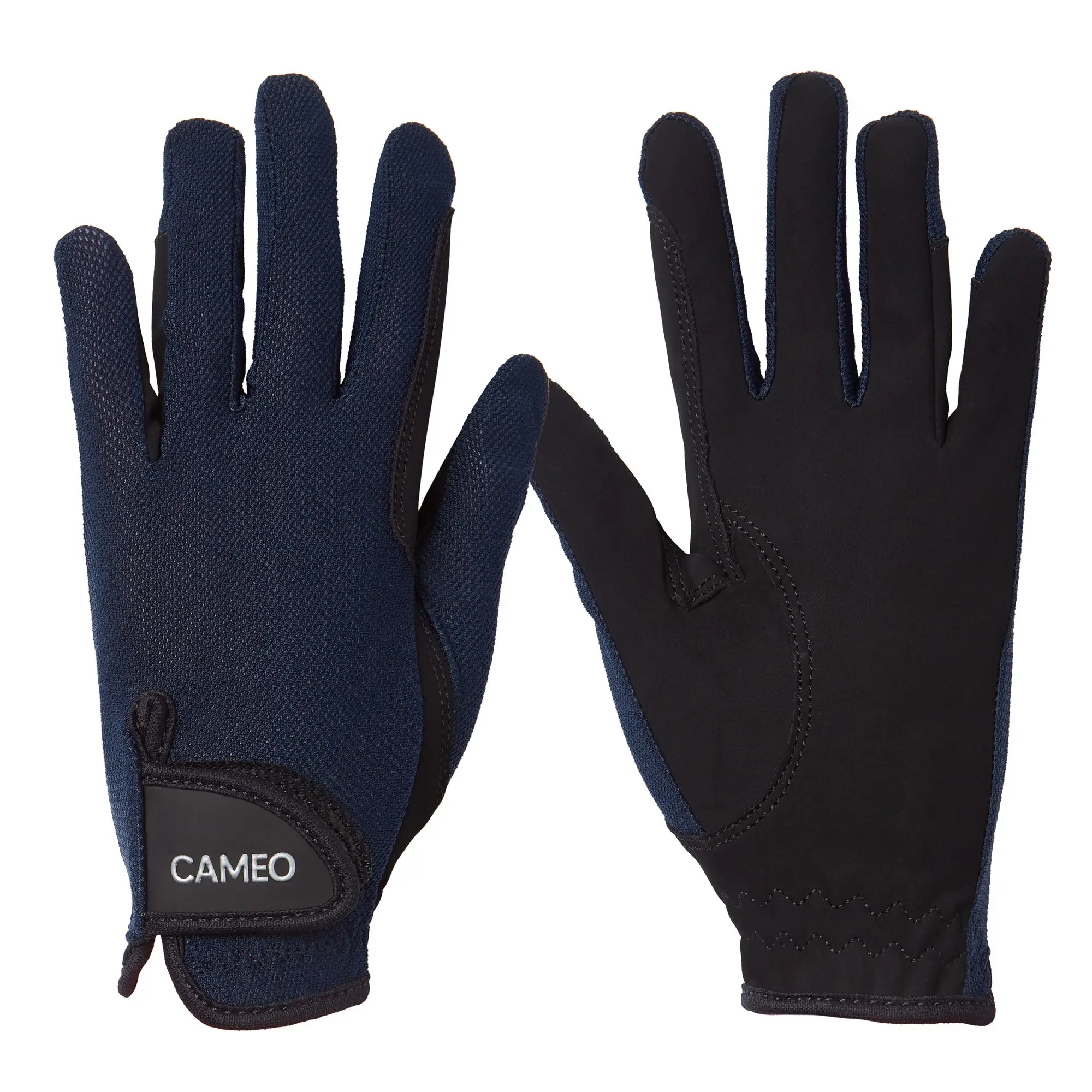 Cameo Equine Black Junior Performance Riding Glove - Image 3