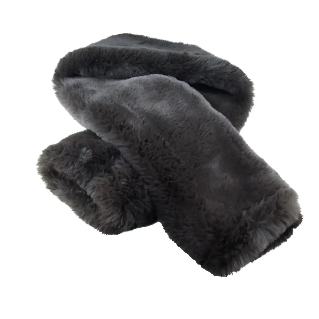 Cameo Equine Black Synthetic Lambswool Girth Sleeve