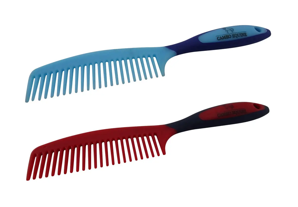 Cameo Equine Red / Navy Mane Comb