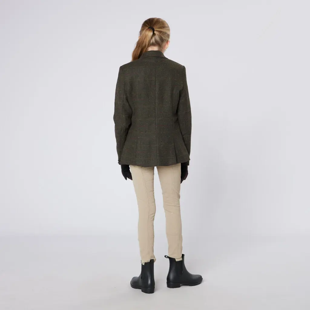 Cameo Equine Seaweed Junior Tweed Jacket- XL - Image 6