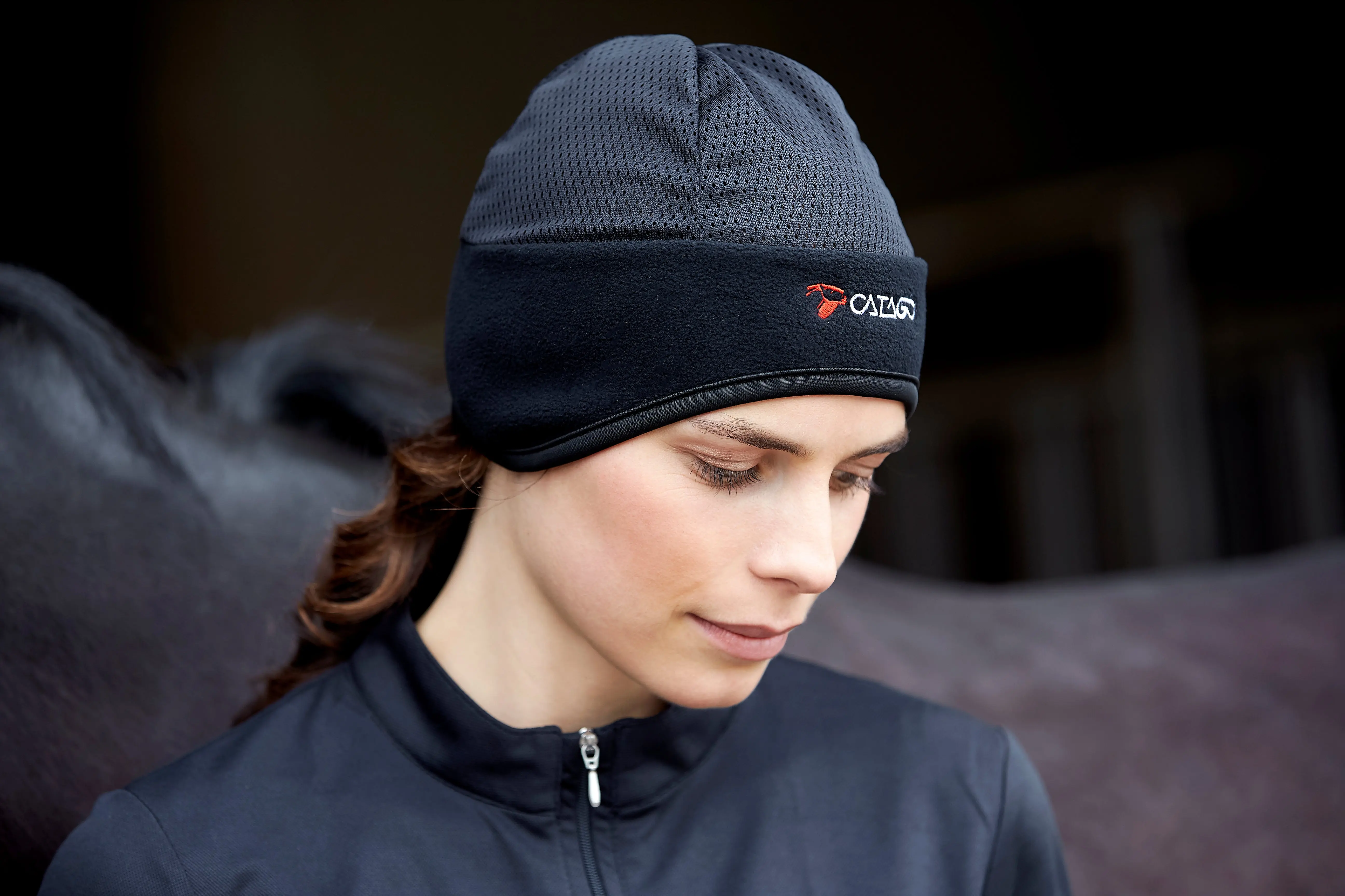 Catago Fir-Tech Fleece Headband With Mesh - Image 2