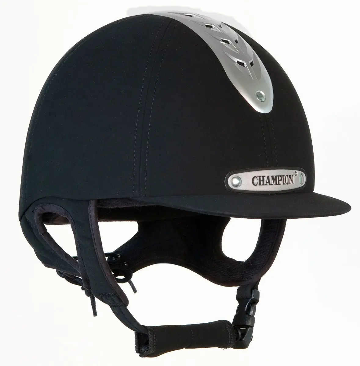 Champion Black Evolution Riding Hat 51cm - Image 3