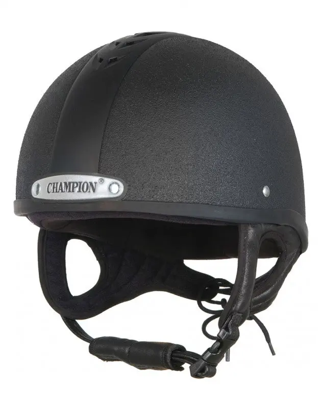 Champion Ventair Deluxe Black Jockey Skull Helmet - Image 12