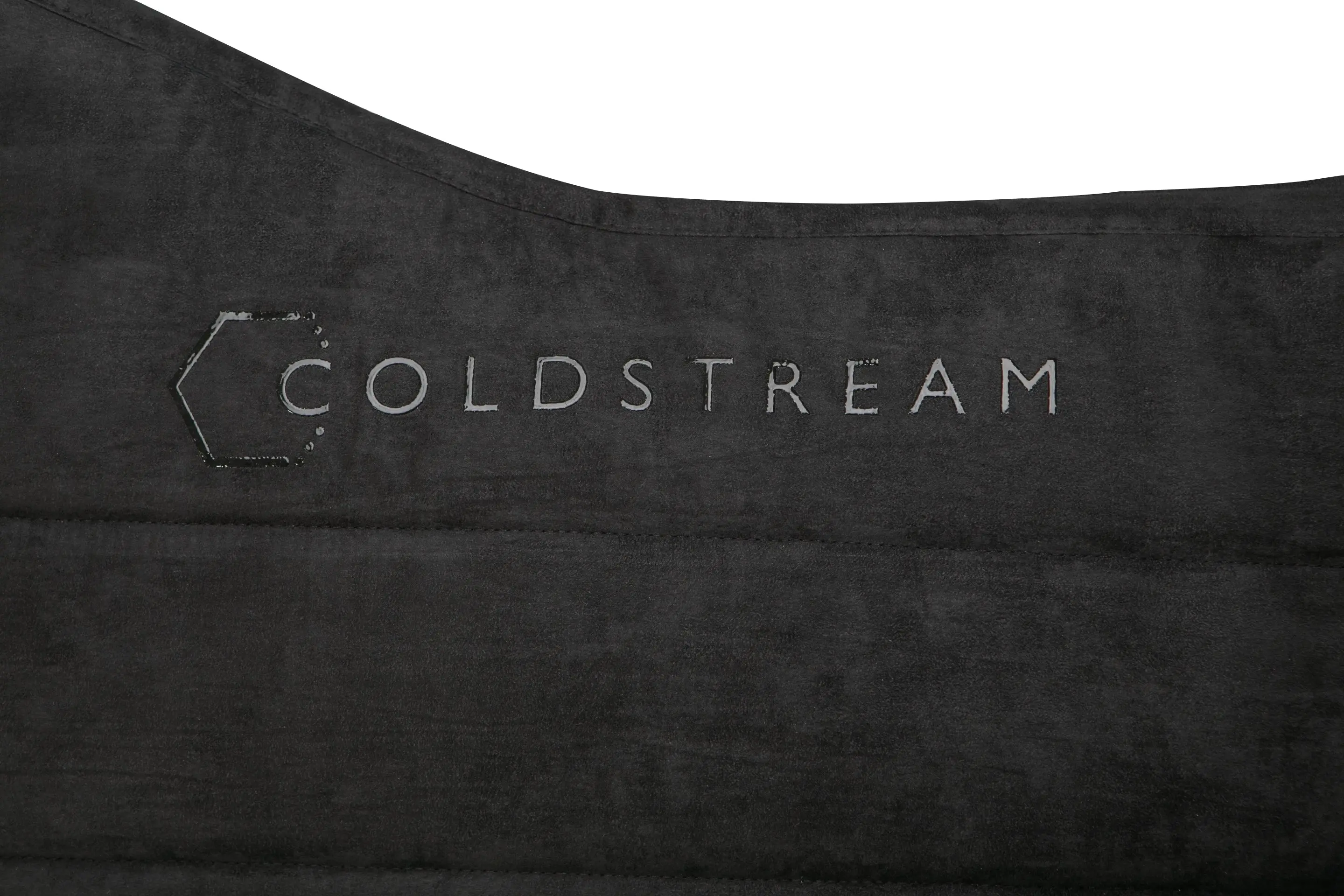 Coldstream Belford Suede GP Saddle Pad Black - Image 3