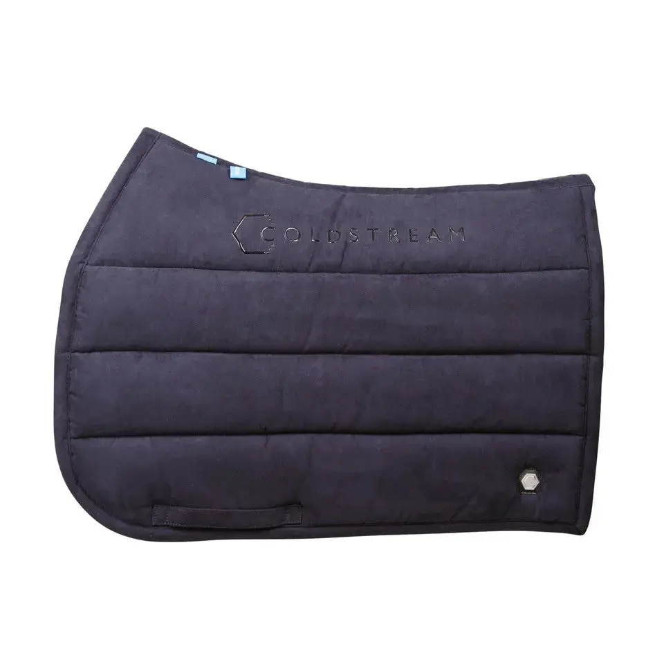 Coldstream Belford Suede GP Saddle Pad Navy - Image 2