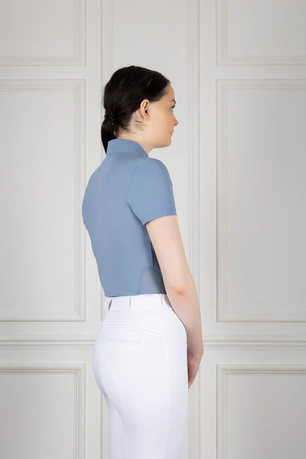 Coldstream Coldingham Short Sleeve Base Layer Maya Blue - Image 3
