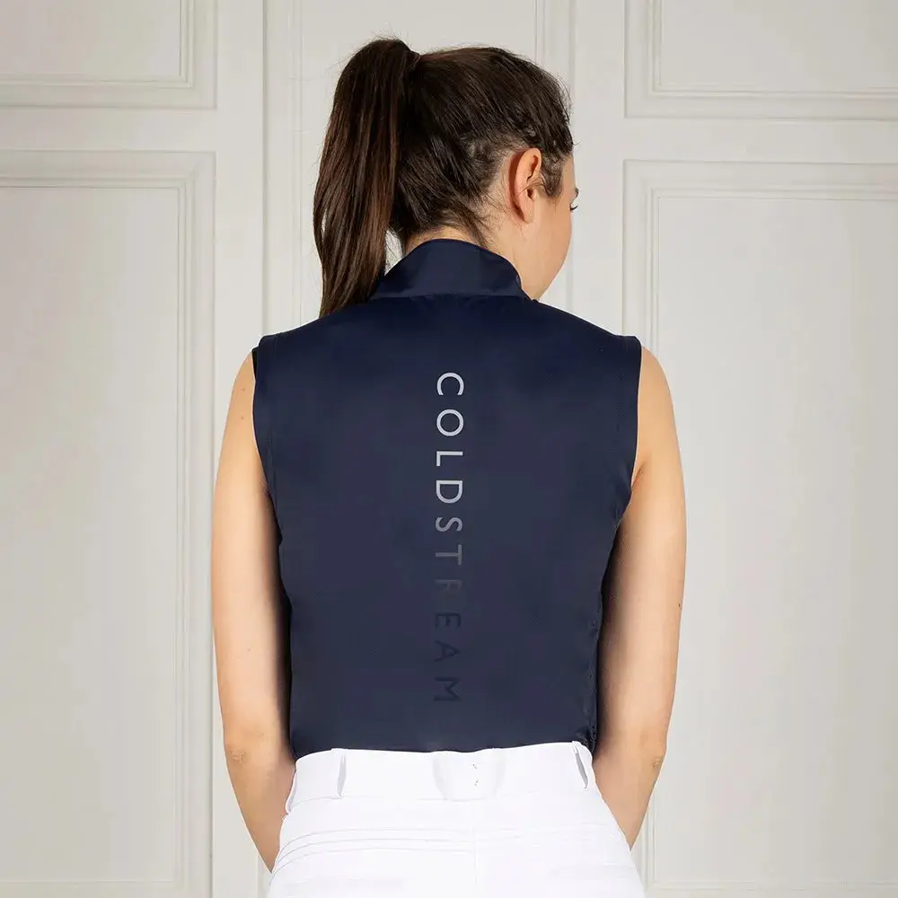 Coldstream Cranshaws Sleeveless Base Layer Navy - Image 4