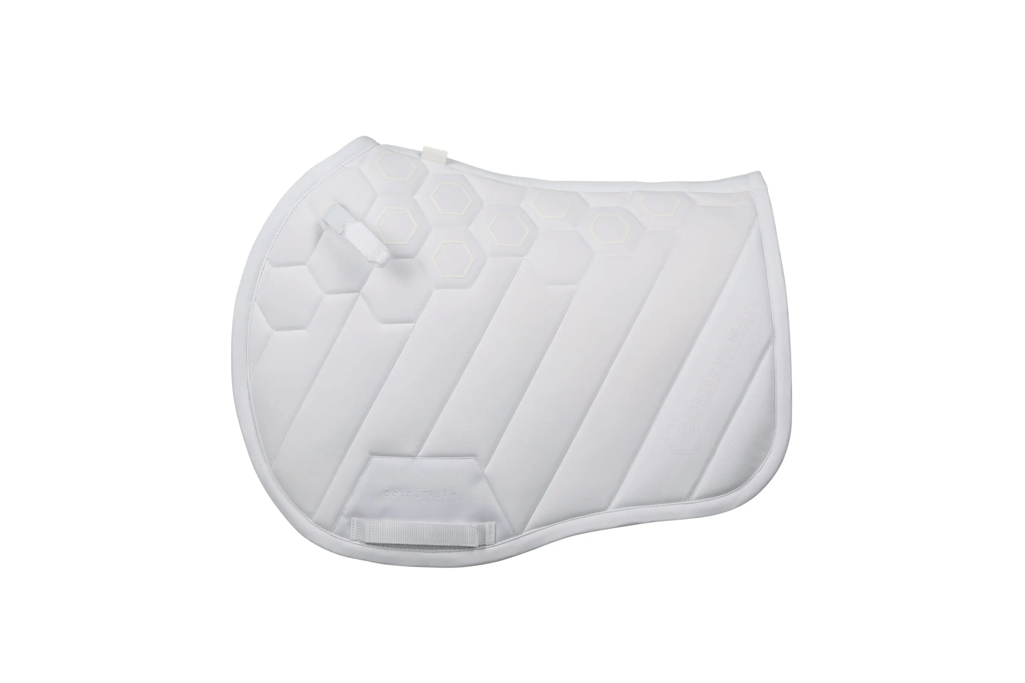 Coldstream Edrom Close Contact Saddle Pad White - Image 2
