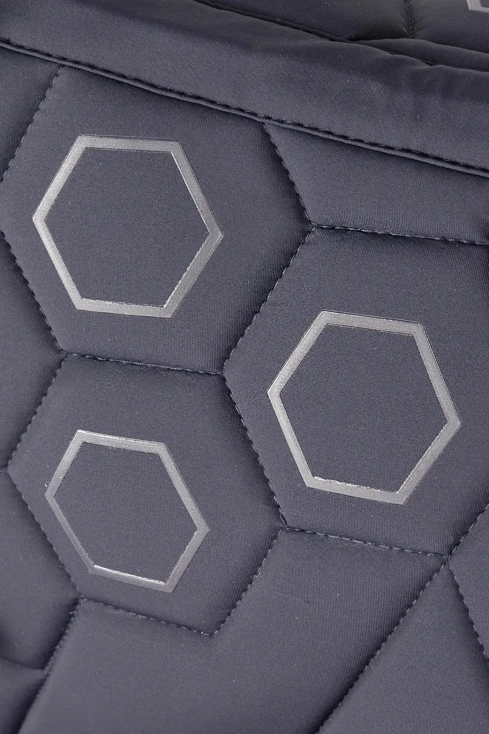 Coldstream Edrom Dressage Saddle Pad Navy - Image 2