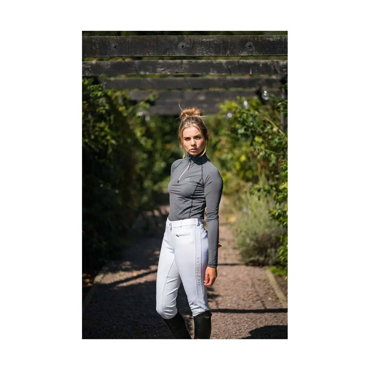 Coldstream Lennel Ladies Grey/Black Base Layer - Small UK 8-10 - Image 3