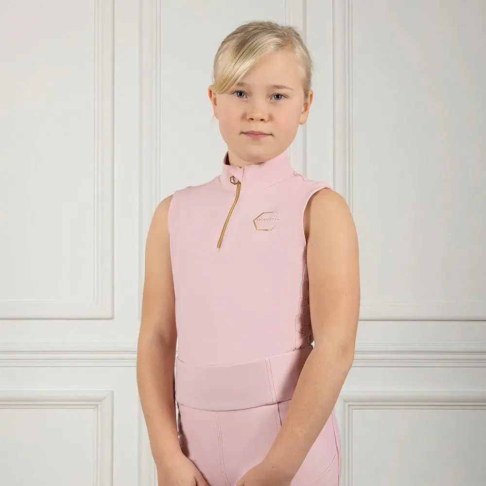Coldstream Next Generation Cranshaws Sleeveless Base Layer Blush Pink