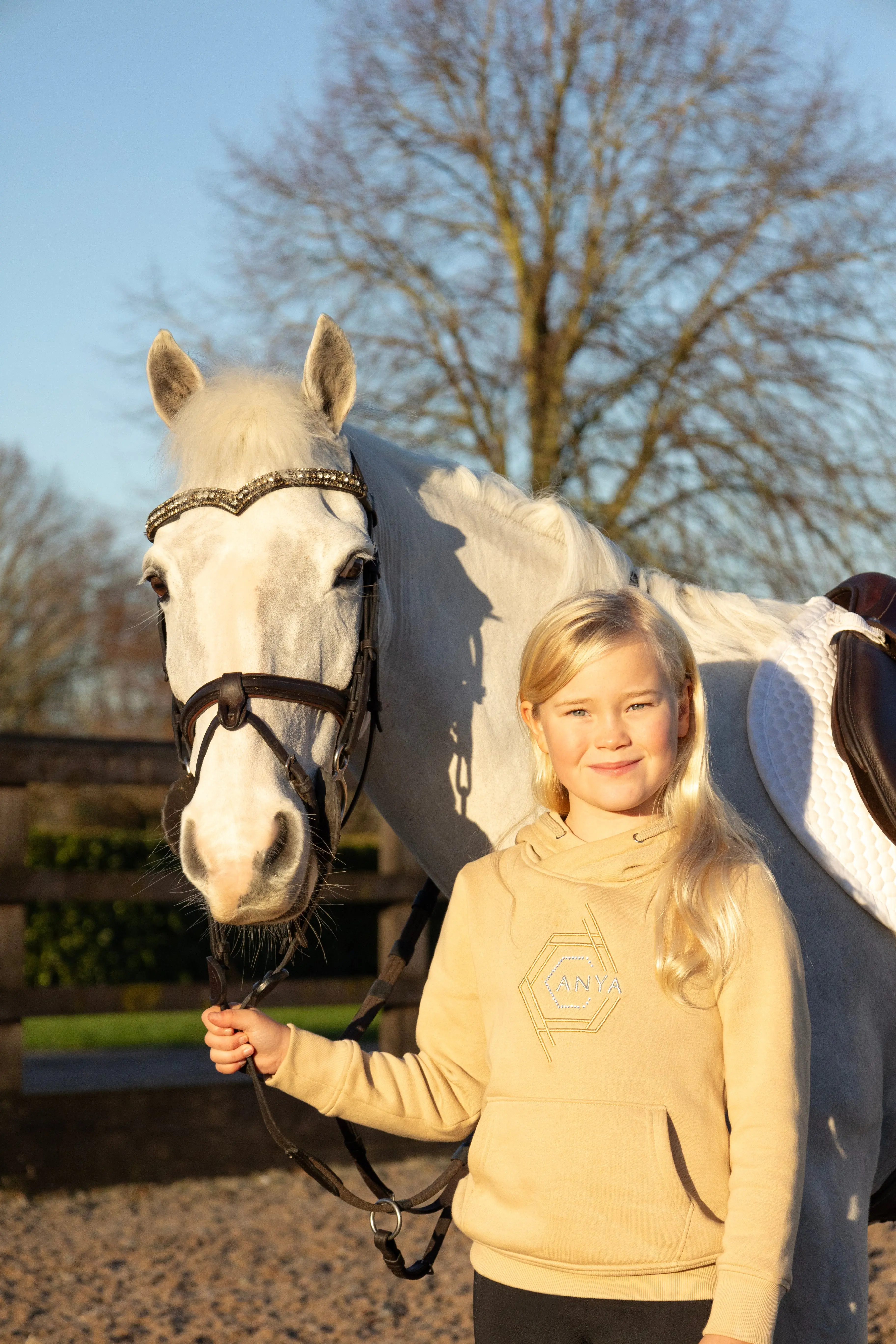Coldstream x Anya Young Rider Diamante Hoodie - Image 6