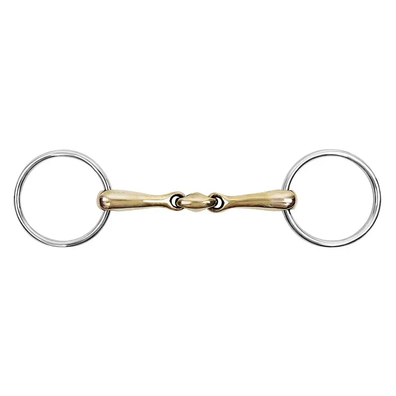 Mackey Cupris Solid Double Jointed Snaffle - Image 4